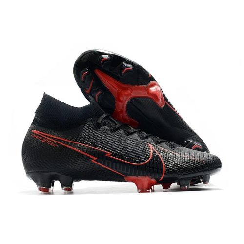 Zapatos Nike Mercurial Superfly 7 Elite DF FG -Negro Rojo_1.jpg